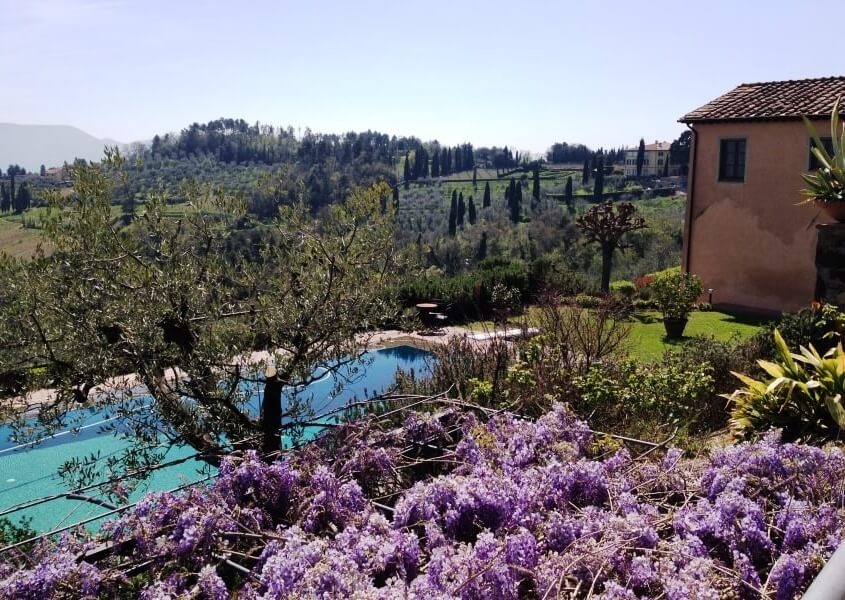 Tuscan Hills View from Il Borghino 