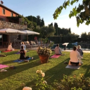 Afternoon meditation yoga retreat italy